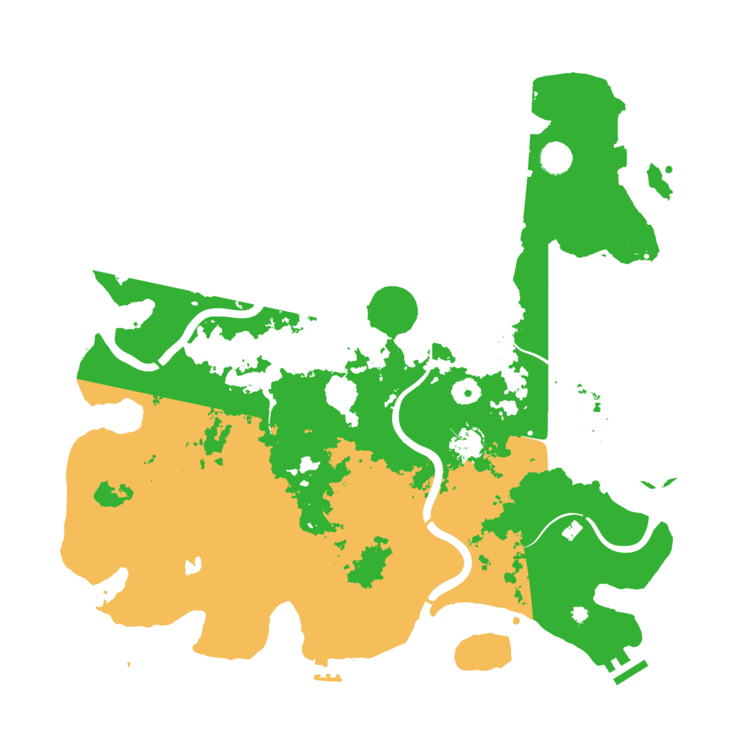 Biome Rust Map: Procedural Map, Size: 4000, Seed: 176374905
