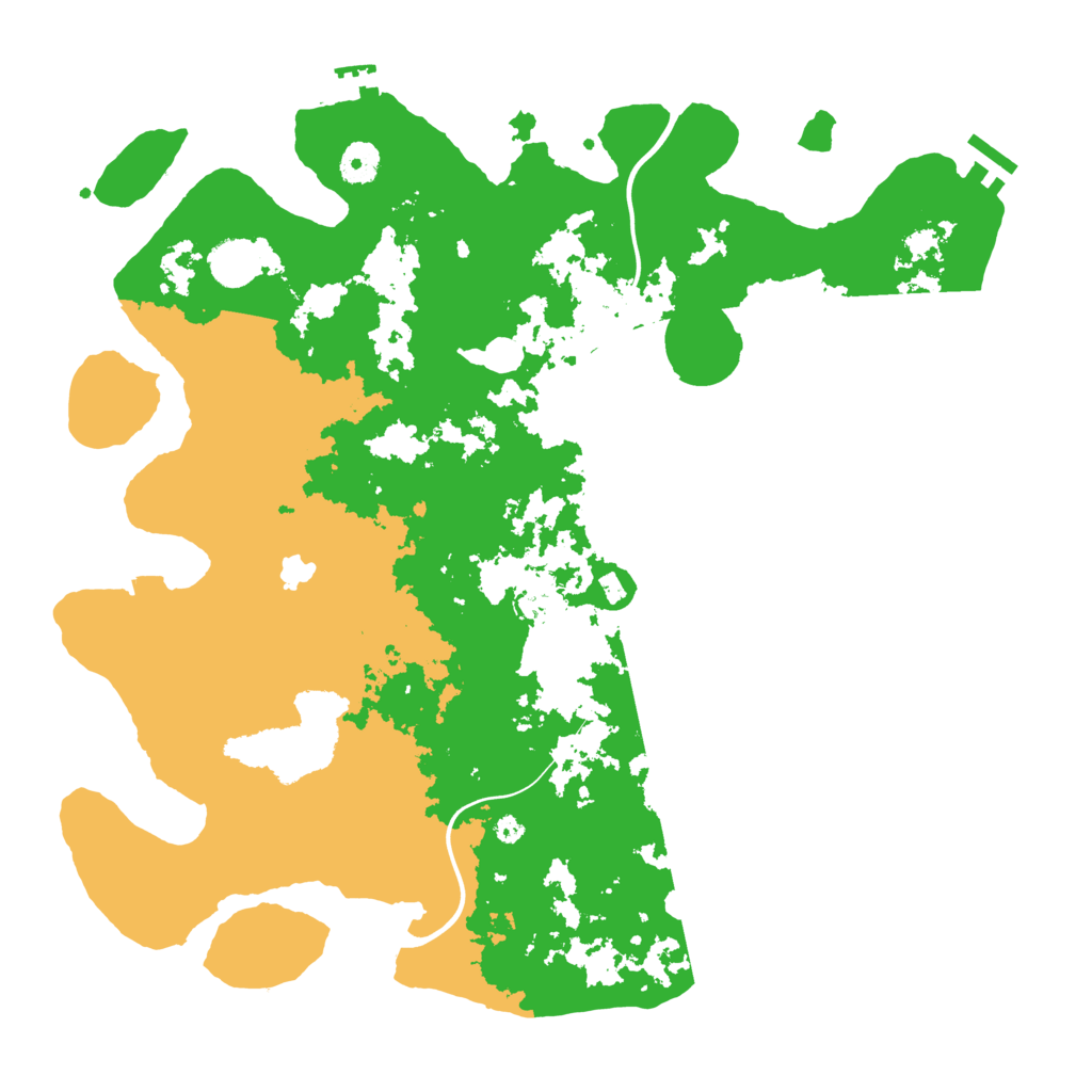 Biome Rust Map: Procedural Map, Size: 4000, Seed: 203787012