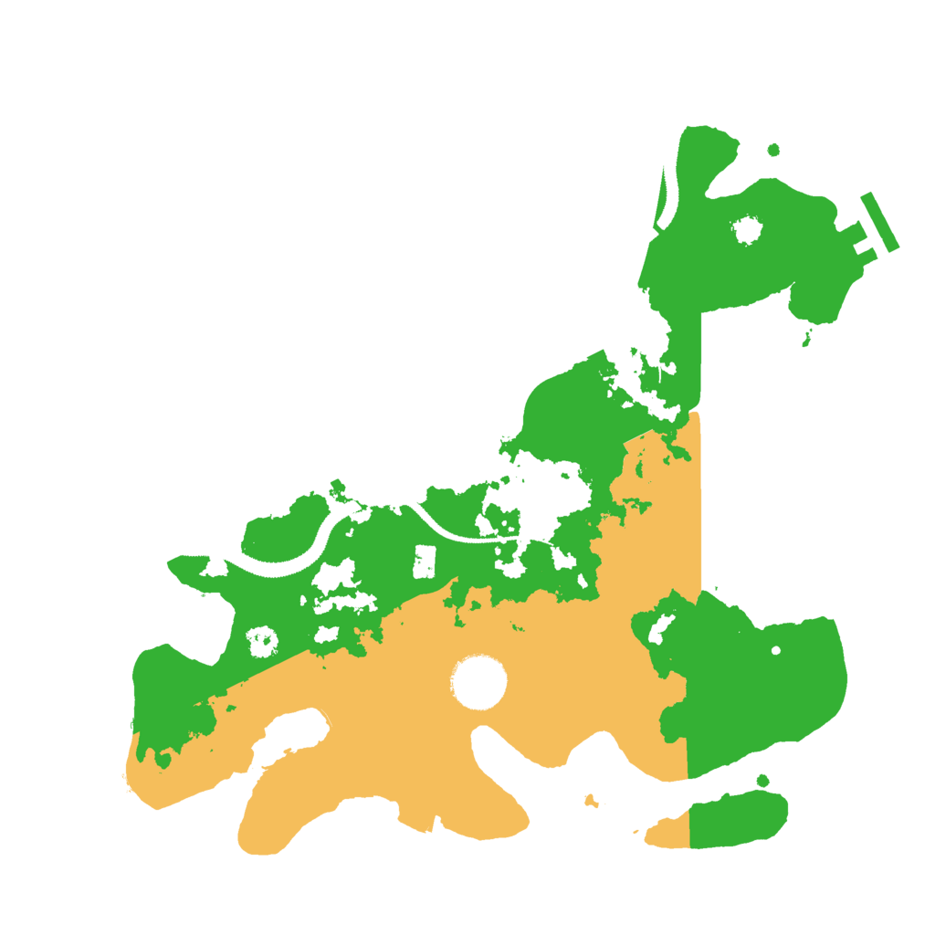 Biome Rust Map: Procedural Map, Size: 3000, Seed: 1262167430
