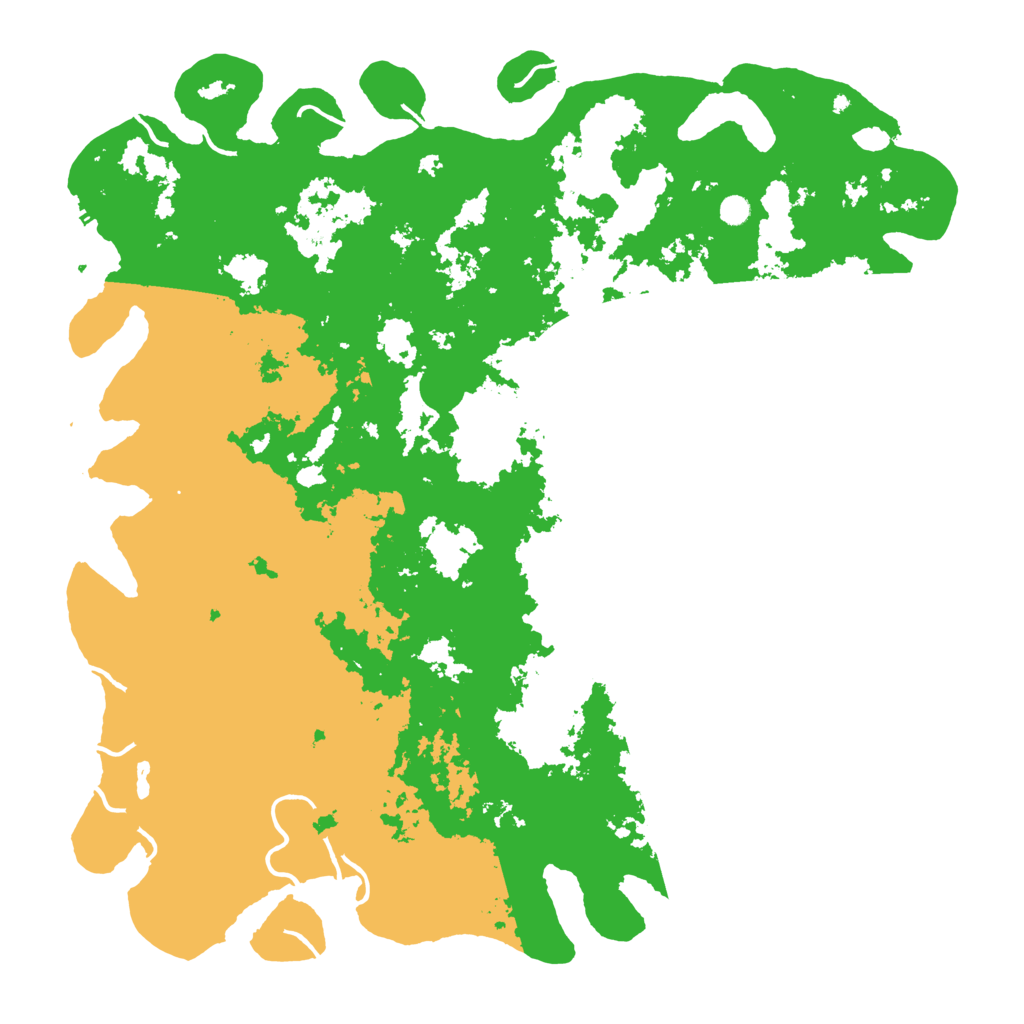 Biome Rust Map: Procedural Map, Size: 6000, Seed: 888943581