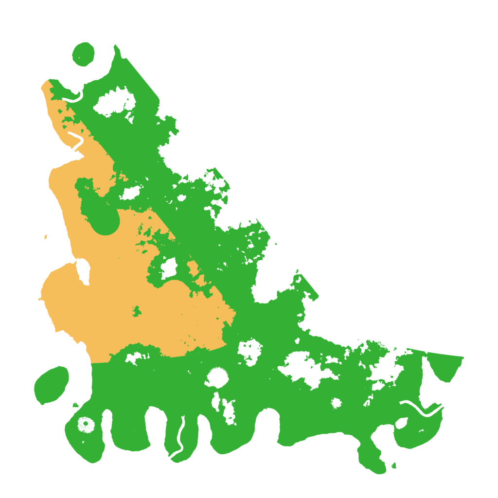 Biome Rust Map: Procedural Map, Size: 4500, Seed: 1534766804