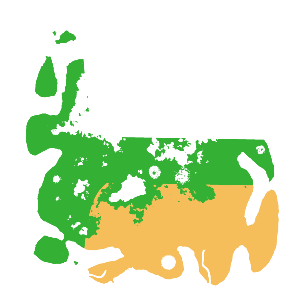 Biome Rust Map: Procedural Map, Size: 3750, Seed: 544881109