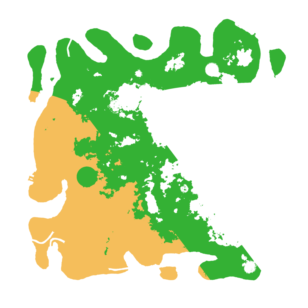Biome Rust Map: Procedural Map, Size: 4000, Seed: 21987732
