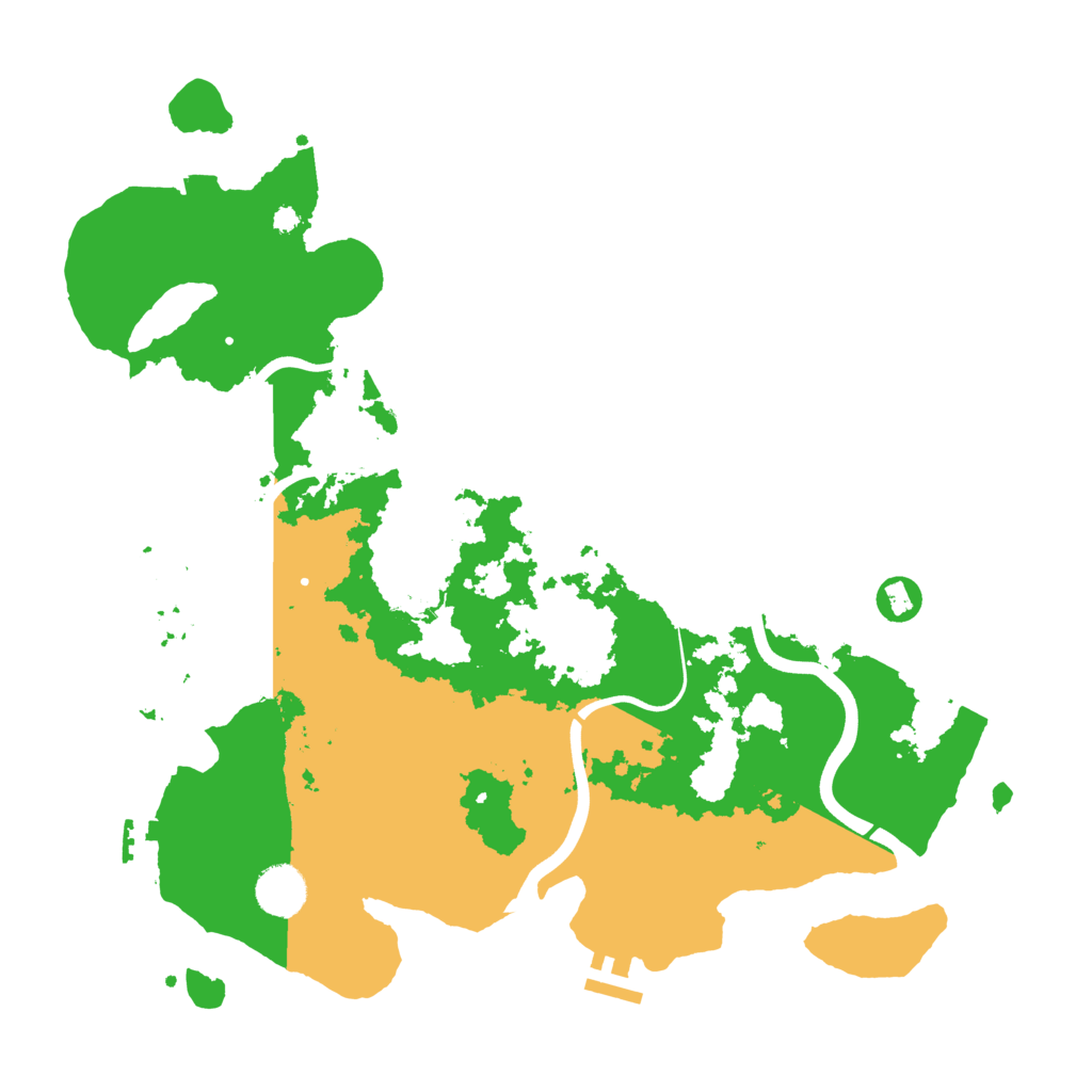 Biome Rust Map: Procedural Map, Size: 3800, Seed: 1436016433