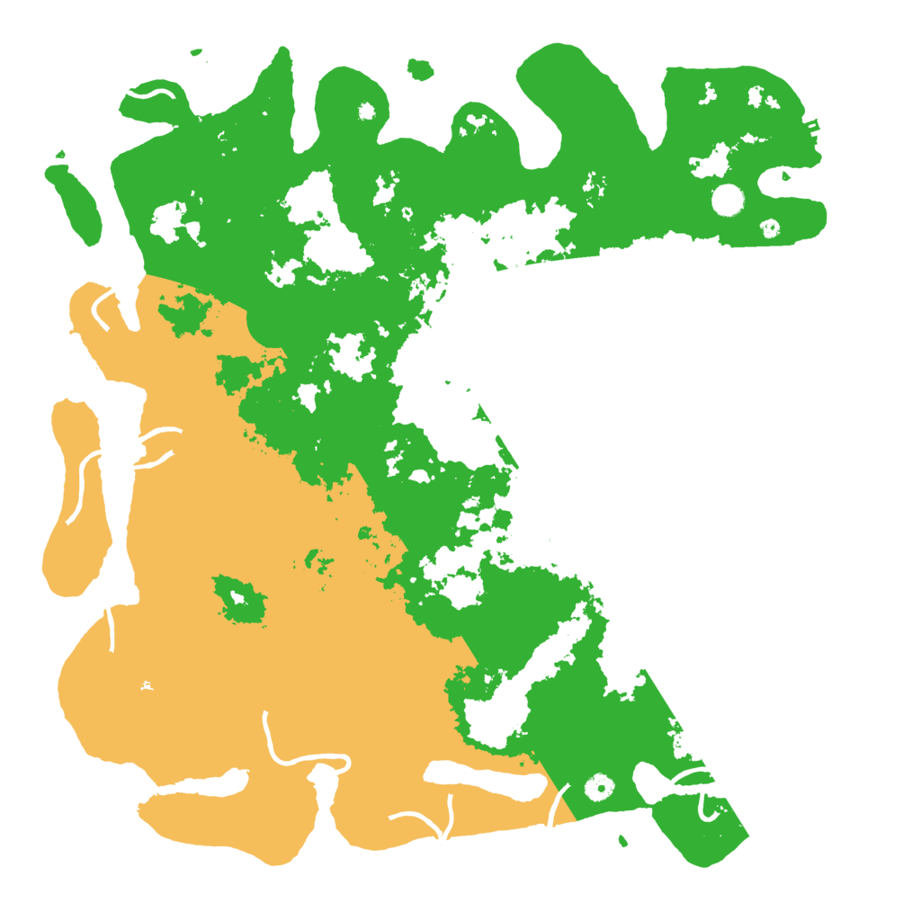 Biome Rust Map: Procedural Map, Size: 5000, Seed: 202