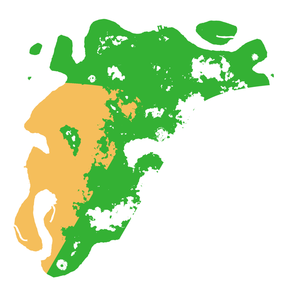 Biome Rust Map: Procedural Map, Size: 4300, Seed: 505