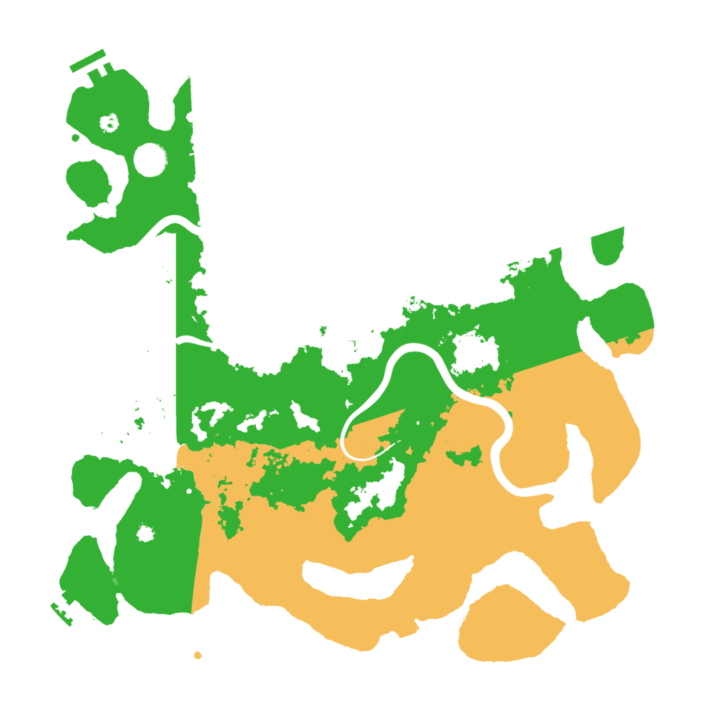 Biome Rust Map: Procedural Map, Size: 3750, Seed: 807378498