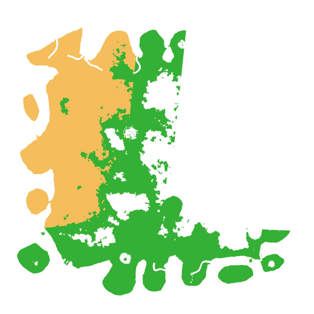 Biome Rust Map: Procedural Map, Size: 4250, Seed: 3855557