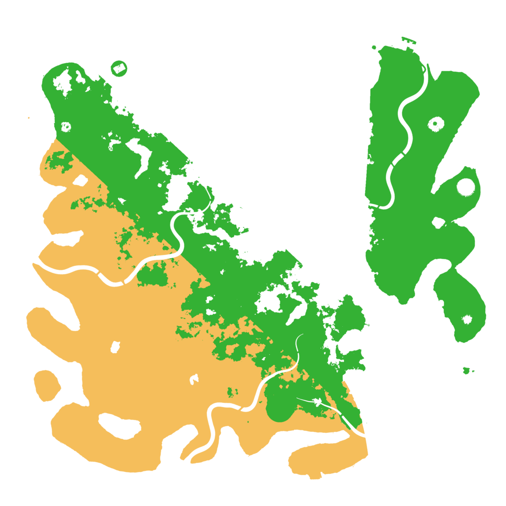 Biome Rust Map: Procedural Map, Size: 5000, Seed: 2133234909