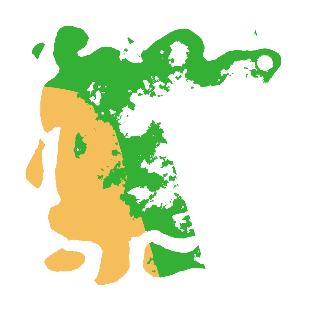 Biome Rust Map: Barren, Size: 3500, Seed: 193376077