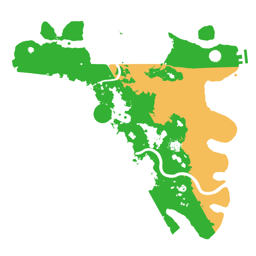 Biome Rust Map: Procedural Map, Size: 3750, Seed: 659456905