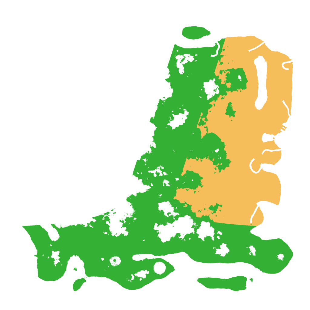 Biome Rust Map: Procedural Map, Size: 4500, Seed: 190144928