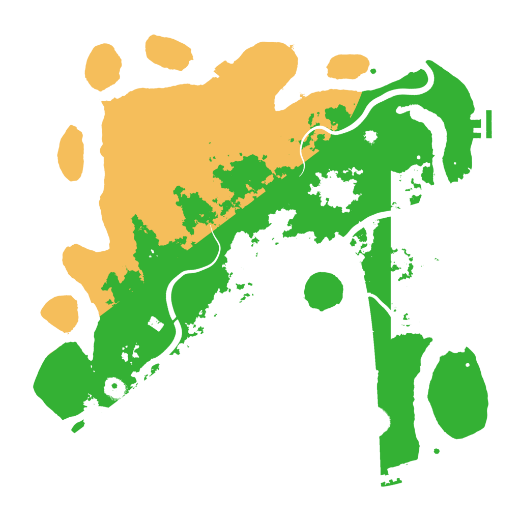 Biome Rust Map: Procedural Map, Size: 3750, Seed: 288214063