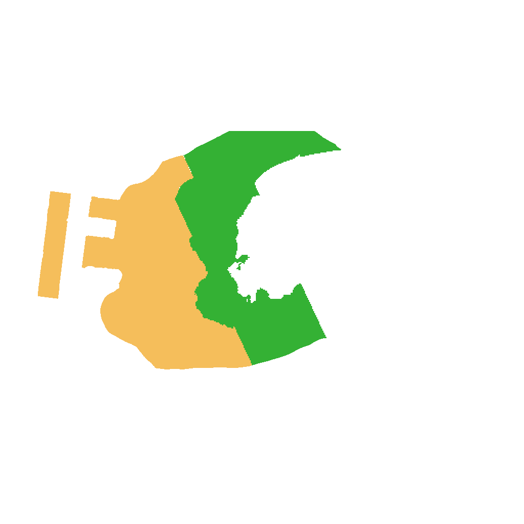 Biome Rust Map: Procedural Map, Size: 1000, Seed: 466729055