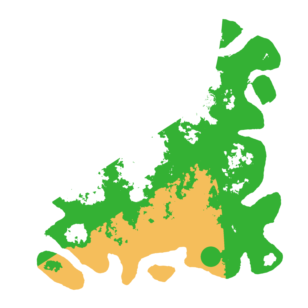 Biome Rust Map: Barren, Size: 4000, Seed: 651217035