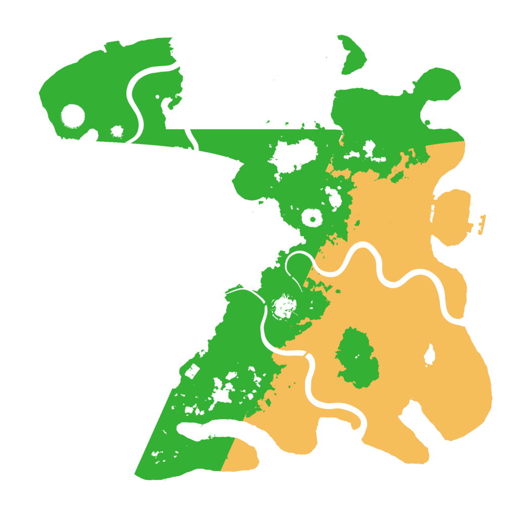 Biome Rust Map: Procedural Map, Size: 3850, Seed: 291328678