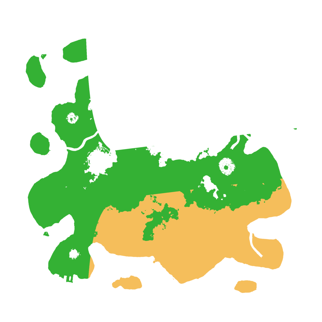 Biome Rust Map: Procedural Map, Size: 3000, Seed: 449663408