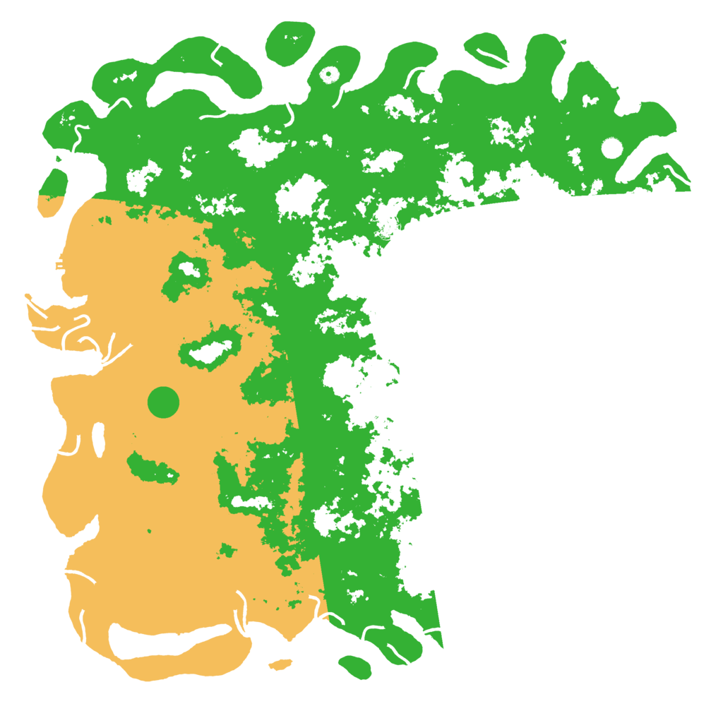 Biome Rust Map: Procedural Map, Size: 6000, Seed: 306495