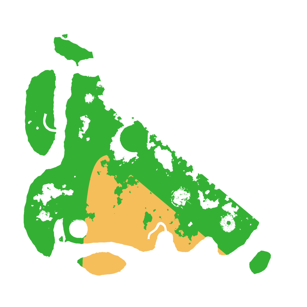 Biome Rust Map: Procedural Map, Size: 3000, Seed: 618994