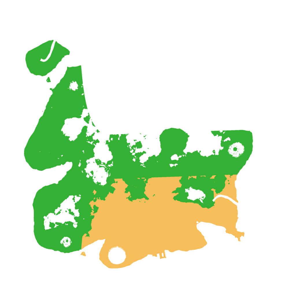 Biome Rust Map: Procedural Map, Size: 3000, Seed: 11111