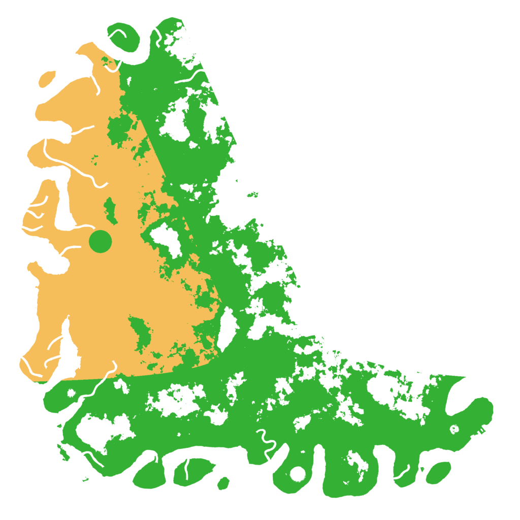 Biome Rust Map: Procedural Map, Size: 6000, Seed: 67213504