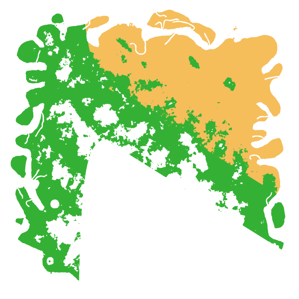Biome Rust Map: Procedural Map, Size: 6000, Seed: 232413