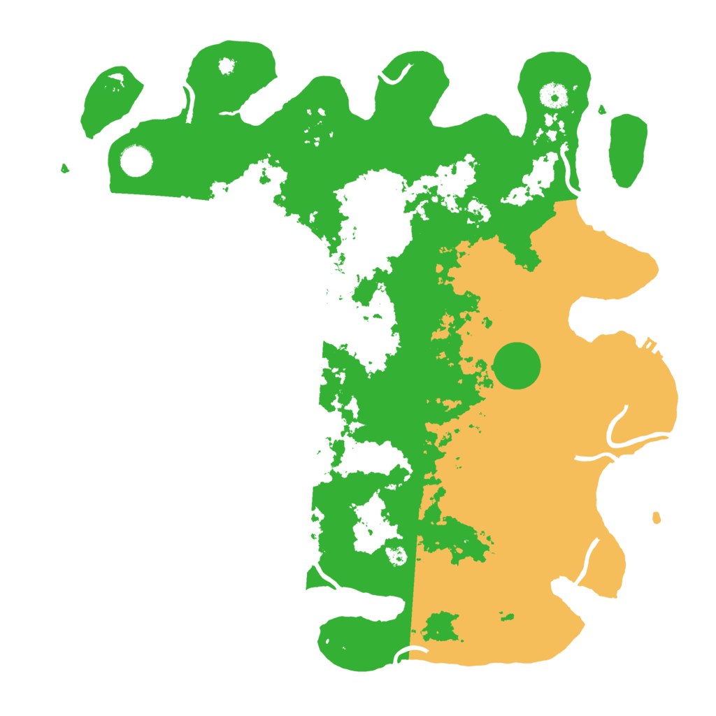 Biome Rust Map: Procedural Map, Size: 4000, Seed: 123654