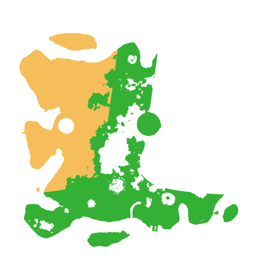 Biome Rust Map: Procedural Map, Size: 3000, Seed: 218666167
