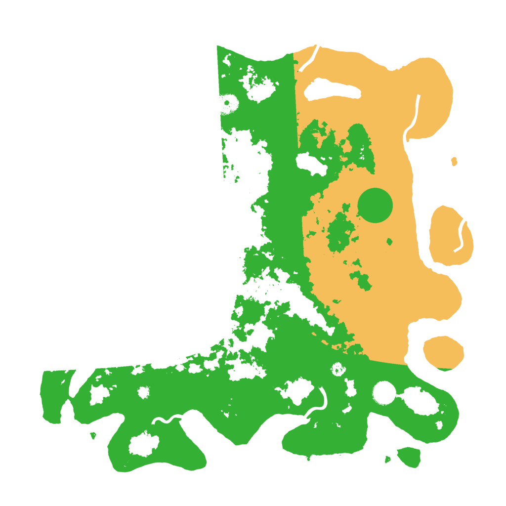 Biome Rust Map: Procedural Map, Size: 3800, Seed: 225760501