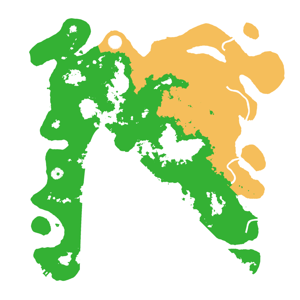 Biome Rust Map: Procedural Map, Size: 3850, Seed: 530742873