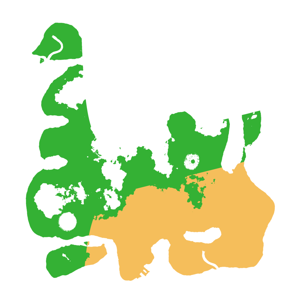 Biome Rust Map: Procedural Map, Size: 3000, Seed: 1935914752