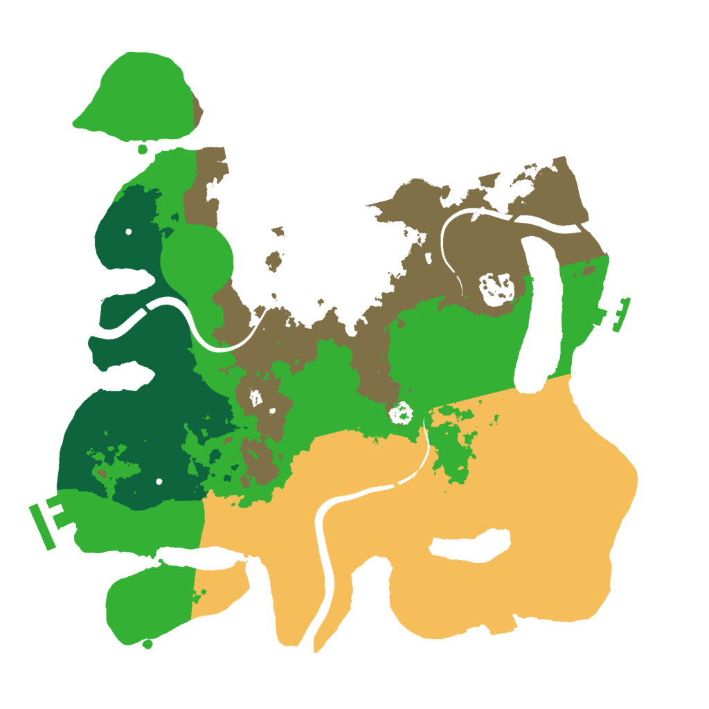 Biome Rust Map: Procedural Map, Size: 3000, Seed: 1935914752