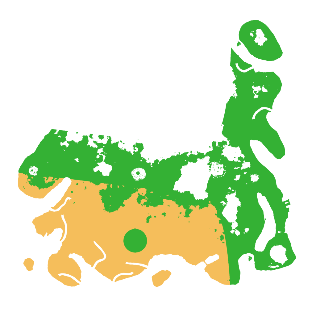 Biome Rust Map: Procedural Map, Size: 3550, Seed: 2992