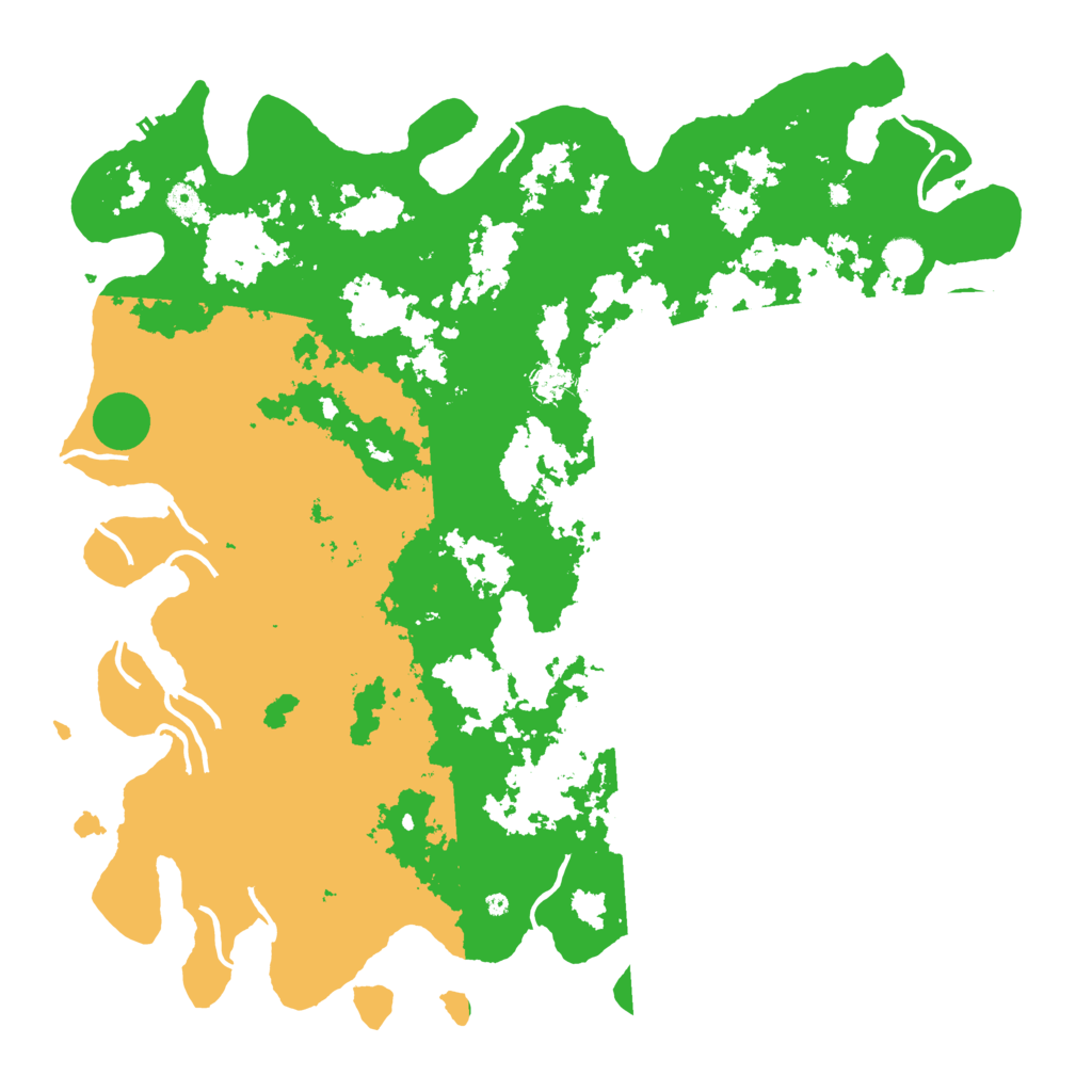 Biome Rust Map: Procedural Map, Size: 5000, Seed: 687899982