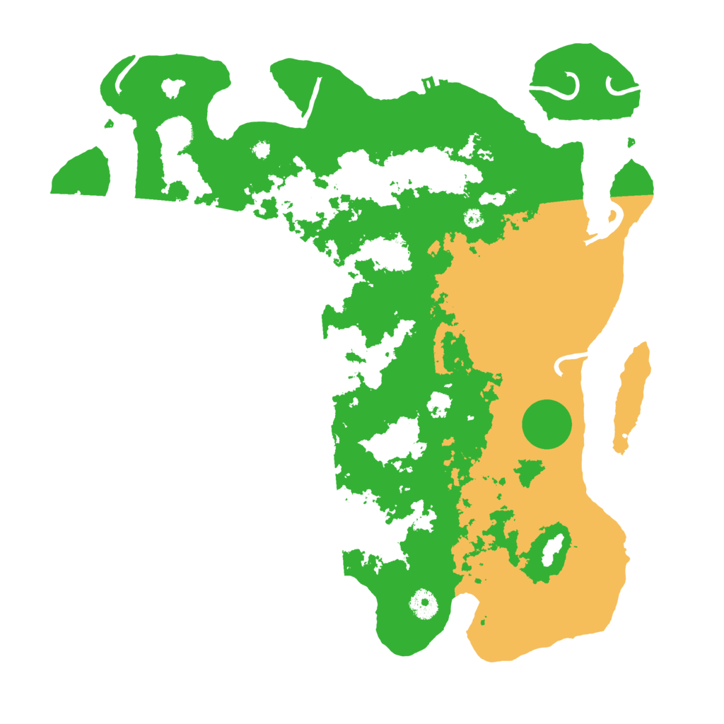 Biome Rust Map: Procedural Map, Size: 3850, Seed: 1288756341