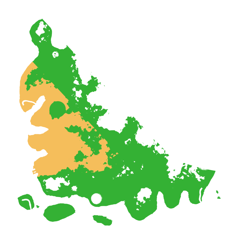 Biome Rust Map: Procedural Map, Size: 4000, Seed: 1383213095