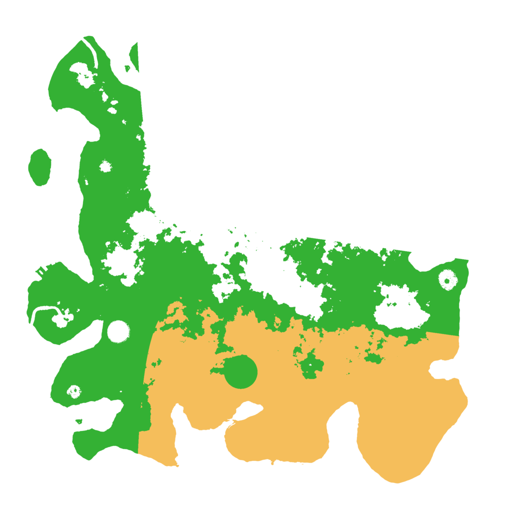 Biome Rust Map: Procedural Map, Size: 4050, Seed: 2132138375