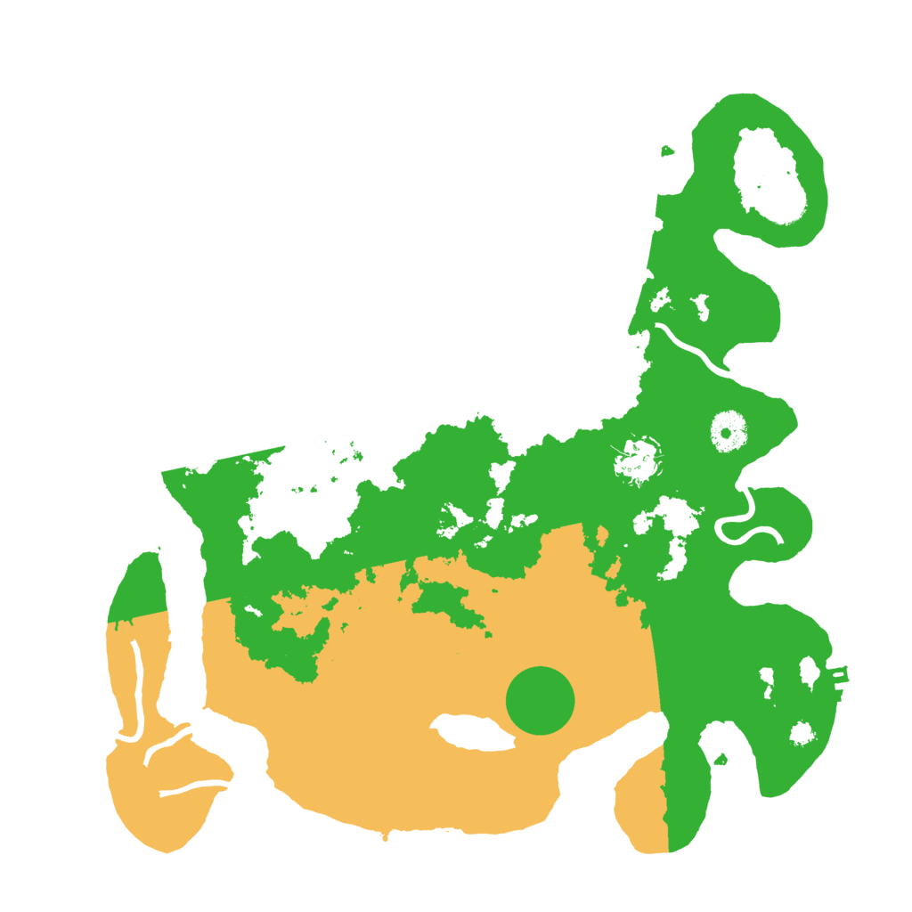 Biome Rust Map: Procedural Map, Size: 3500, Seed: 1671072612