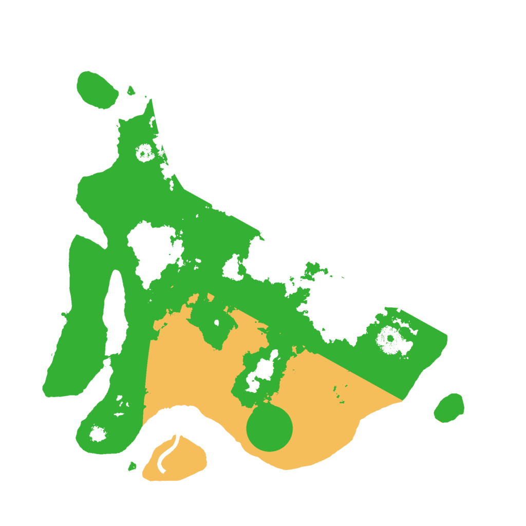 Biome Rust Map: Procedural Map, Size: 3000, Seed: 774096968