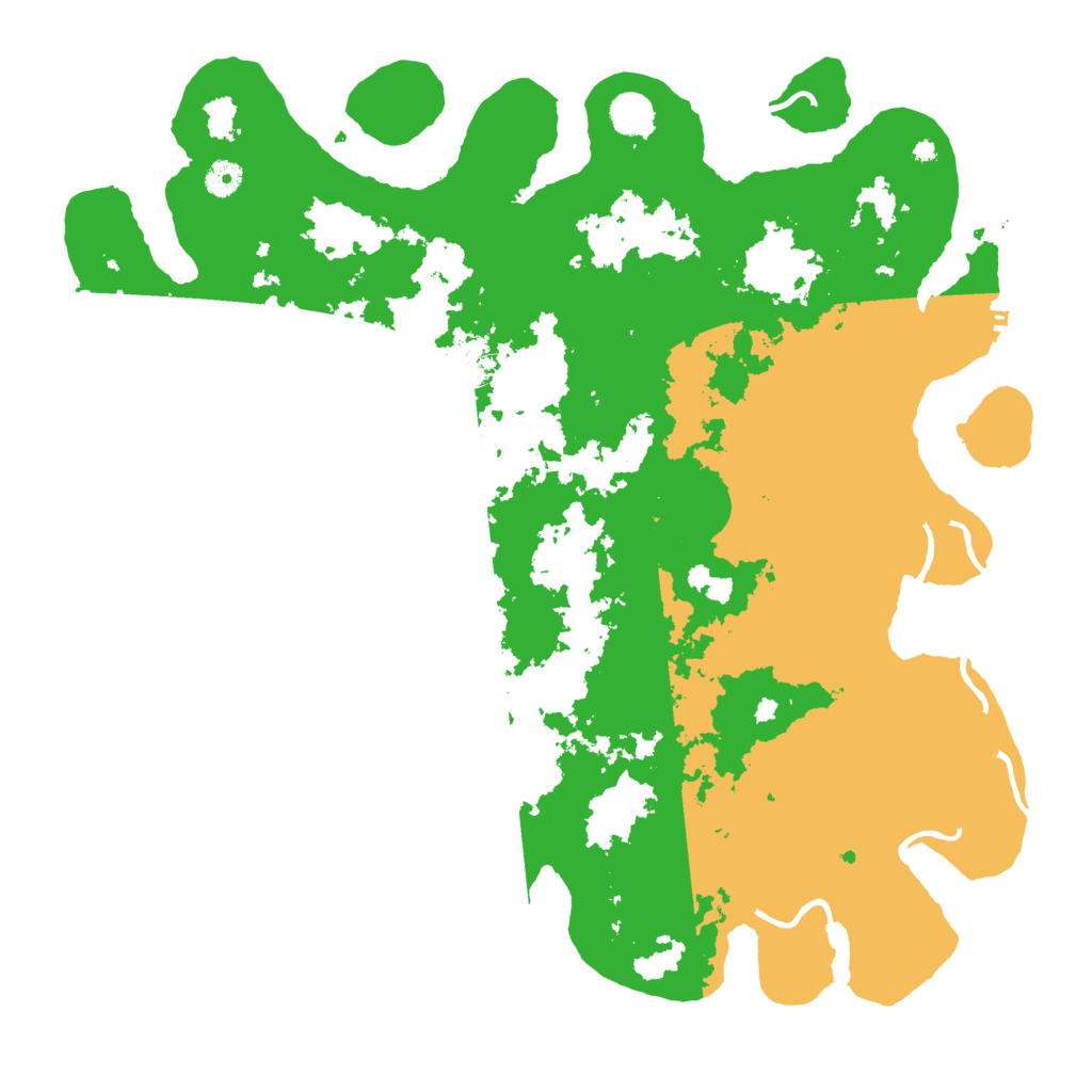 Biome Rust Map: Procedural Map, Size: 4500, Seed: 12452