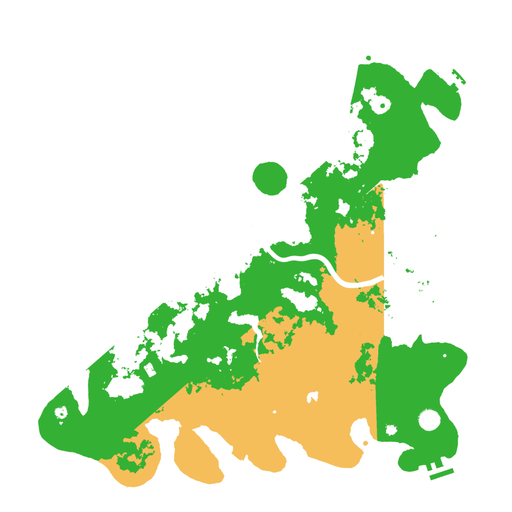 Biome Rust Map: Procedural Map, Size: 4200, Seed: 910741564