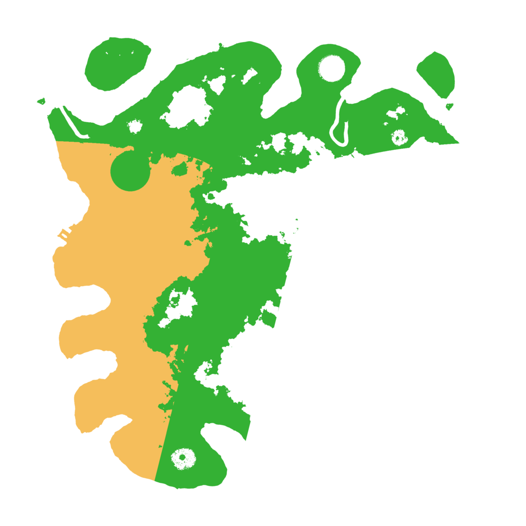 Biome Rust Map: Procedural Map, Size: 3500, Seed: 1642859584
