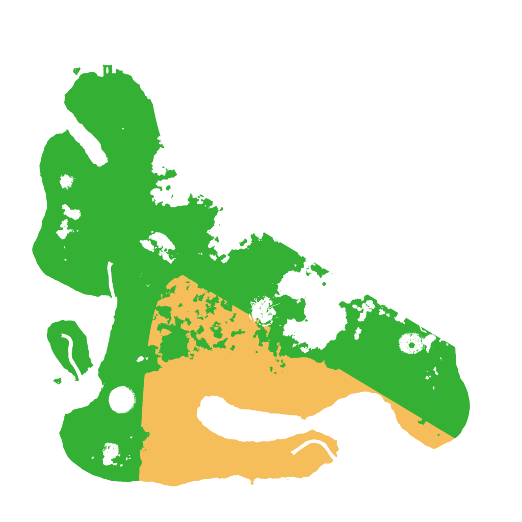 Biome Rust Map: Procedural Map, Size: 3500, Seed: 984562621