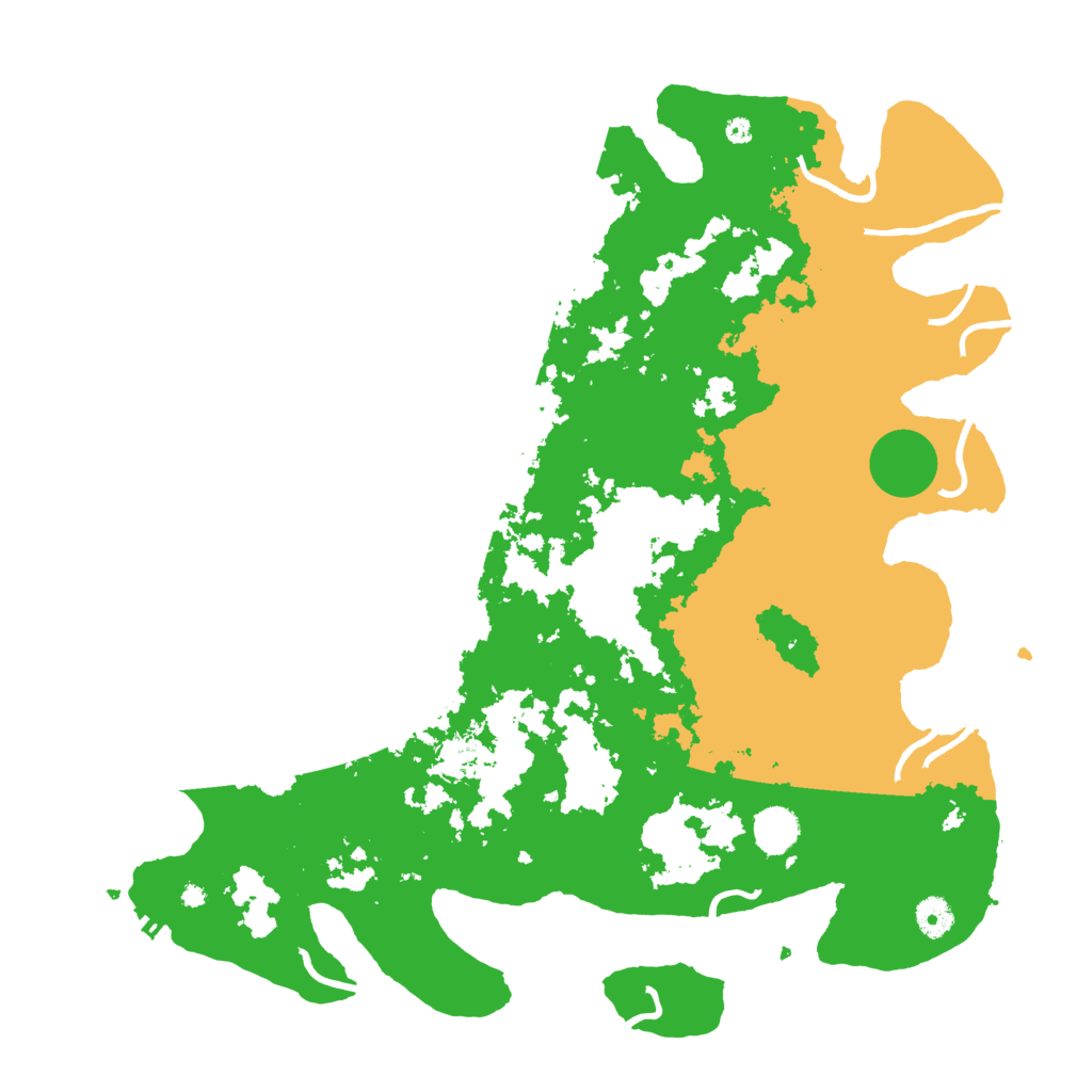 Biome Rust Map: Procedural Map, Size: 4250, Seed: 45905422