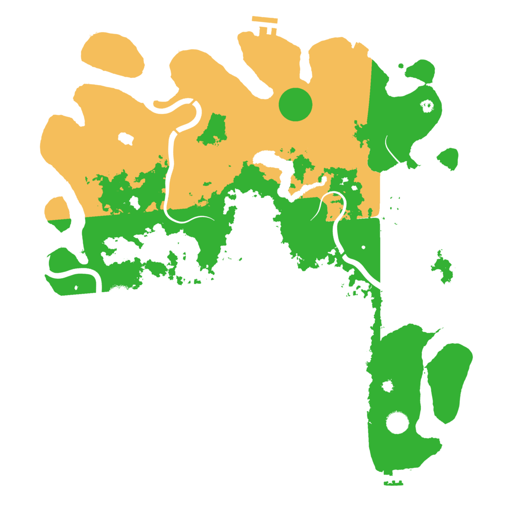 Biome Rust Map: Procedural Map, Size: 4000, Seed: 8082754