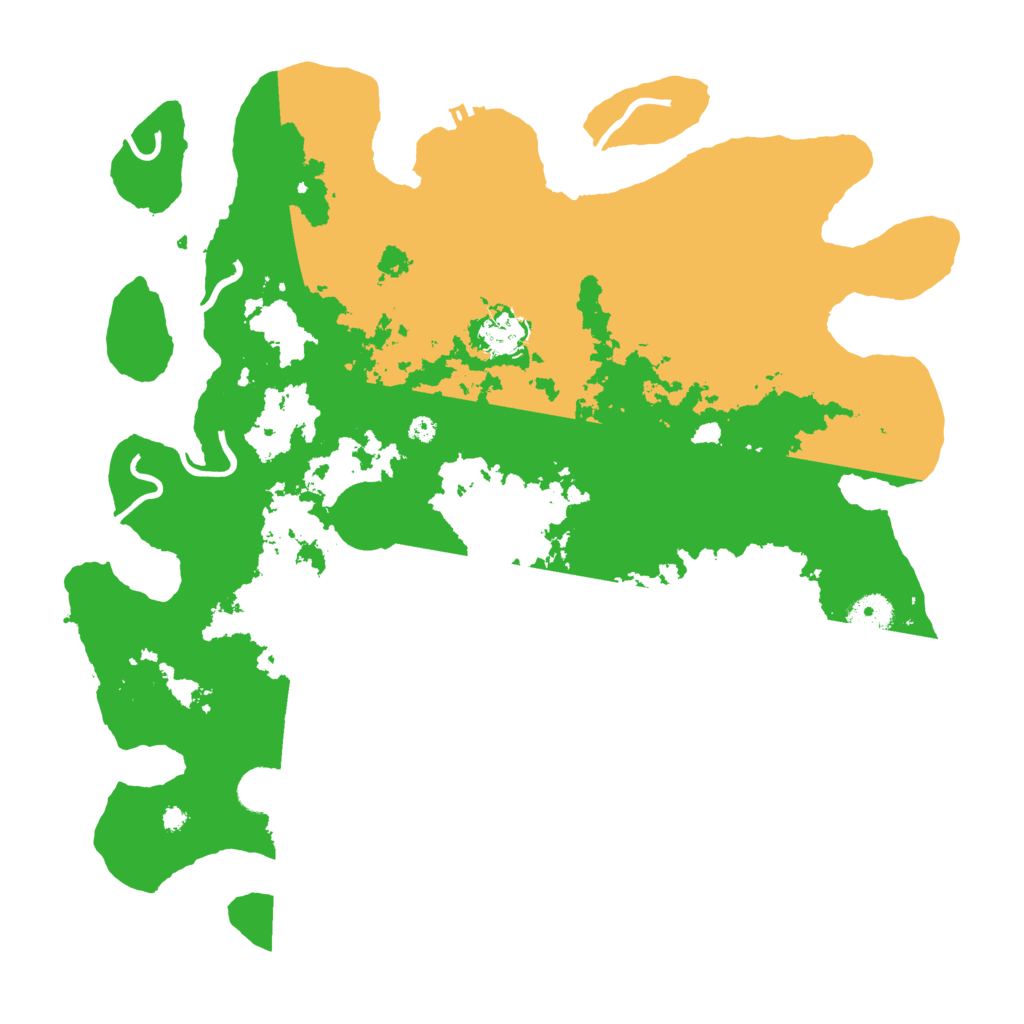 Biome Rust Map: Procedural Map, Size: 3950, Seed: 748283