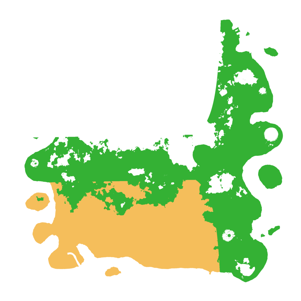 Biome Rust Map: Procedural Map, Size: 3850, Seed: 1985749178