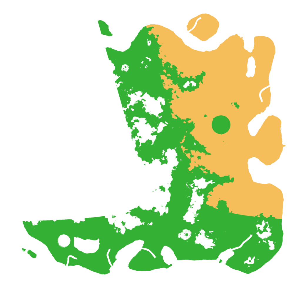 Biome Rust Map: Procedural Map, Size: 4250, Seed: 1339010514
