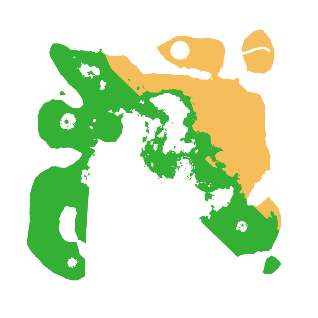 Biome Rust Map: Procedural Map, Size: 3000, Seed: 1801539977
