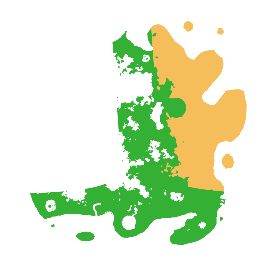 Biome Rust Map: Procedural Map, Size: 3500, Seed: 1581249140